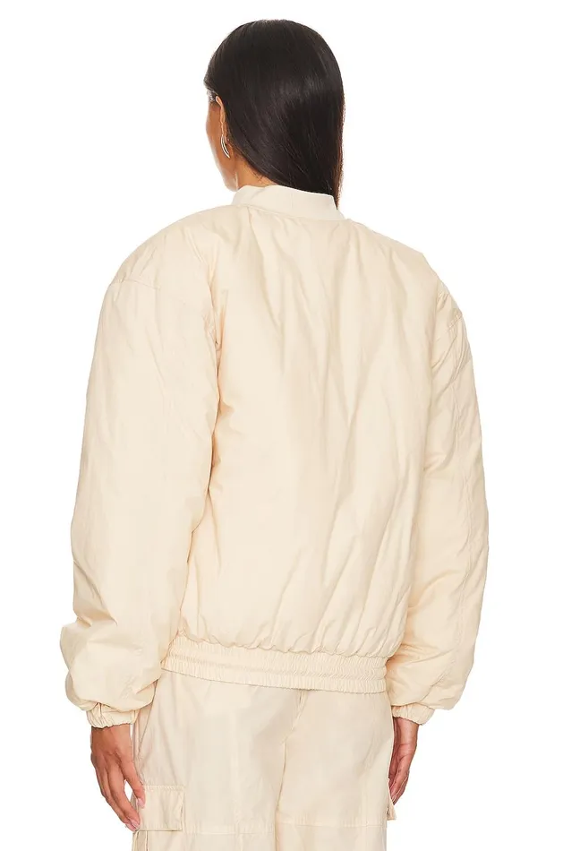 Lovers and Friends Jackets and Coats Women Wren Bomber Jacket Macadamia Neutral Lovers and Friends Jackets and Coats Women Wren Bomber Jacket Macadamia Neutral