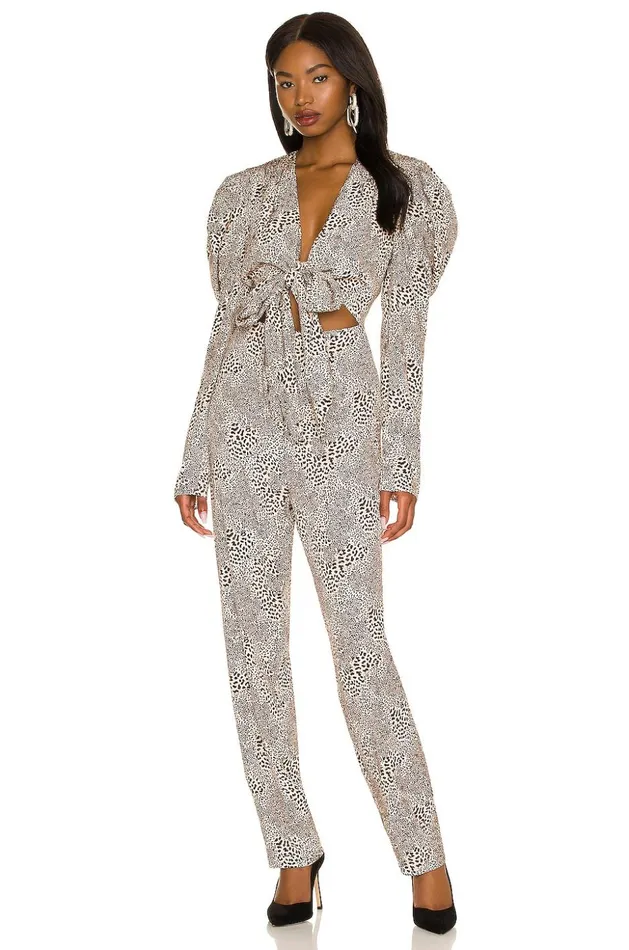 Lovers and Friends Jumpsuits Women Miranda Jumpsuit Cheetah
