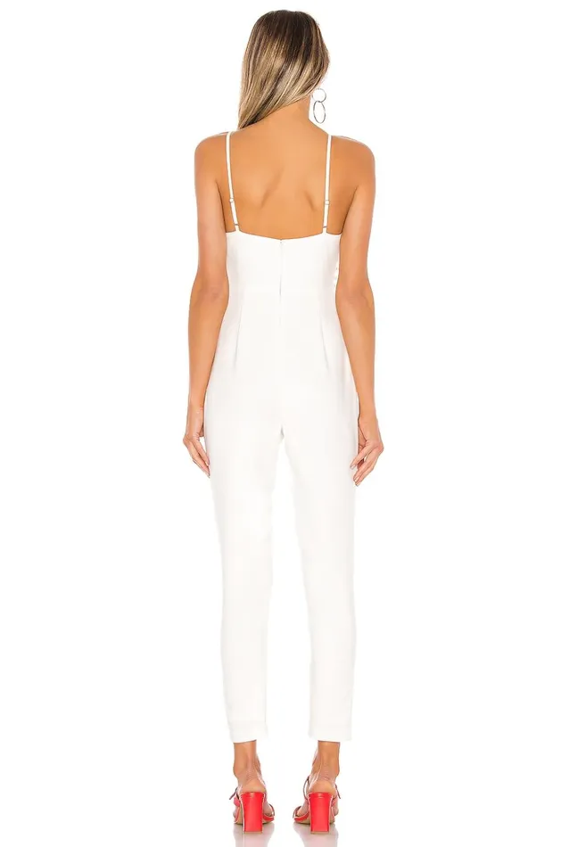Lovers and Friends Jumpsuits Women Norrie Jumpsuit White Lovers and Friends Jumpsuits Women Norrie Jumpsuit White
