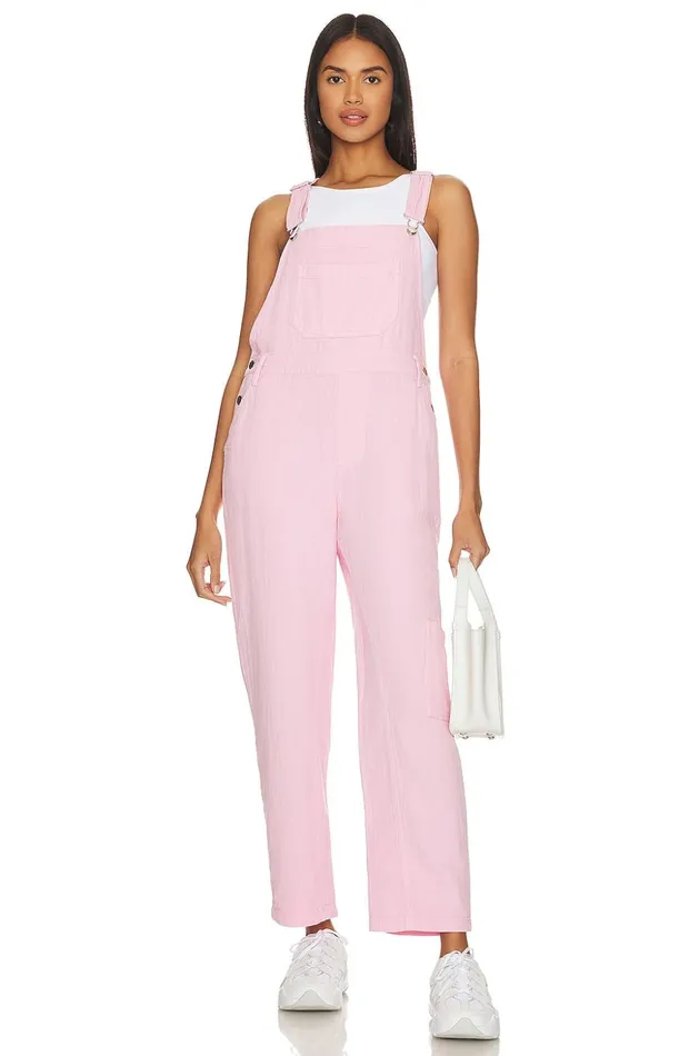 Lovers and Friends Jumpsuits Women Sean Overall Candy Pink Lovers and Friends Jumpsuits Women Sean Overall Candy Pink