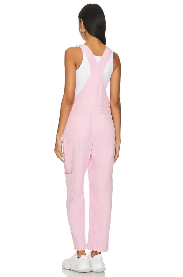 Lovers and Friends Jumpsuits Women Sean Overall Candy Pink Lovers and Friends Jumpsuits Women Sean Overall Candy Pink