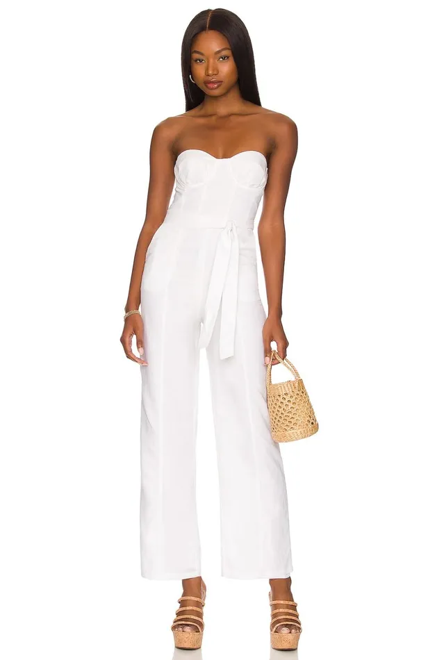 Lovers and Friends Jumpsuits Women Steph Jumpsuit White