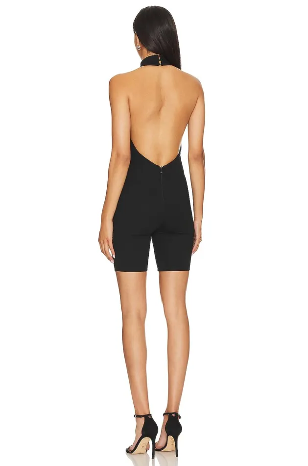 Lovers and Friends Rompers Women Christian Romper Black Lovers and Friends Rompers Women Christian Romper Black