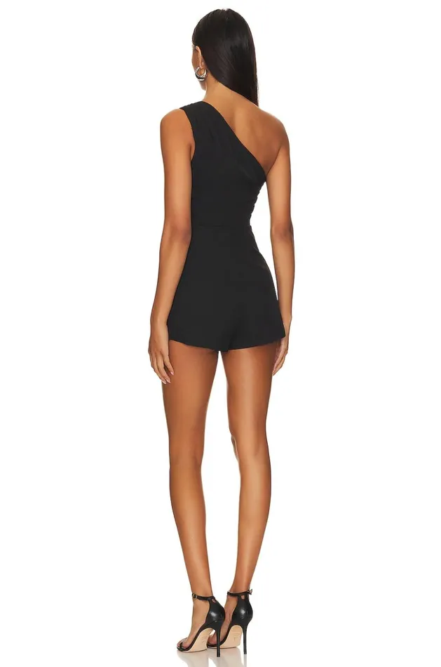 Lovers and Friends Rompers Women Maves Romper Black Lovers and Friends Rompers Women Maves Romper Black