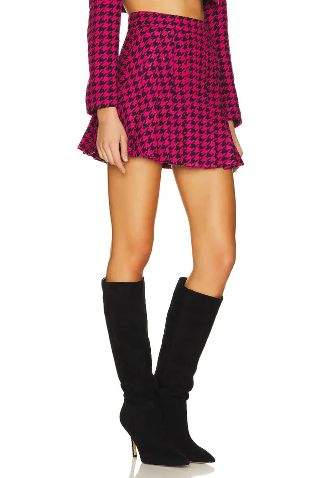 Lovers and Friends Skirts Women Nadja Skirt Black and Pink Lovers and Friends Skirts Women Nadja Skirt Black and Pink