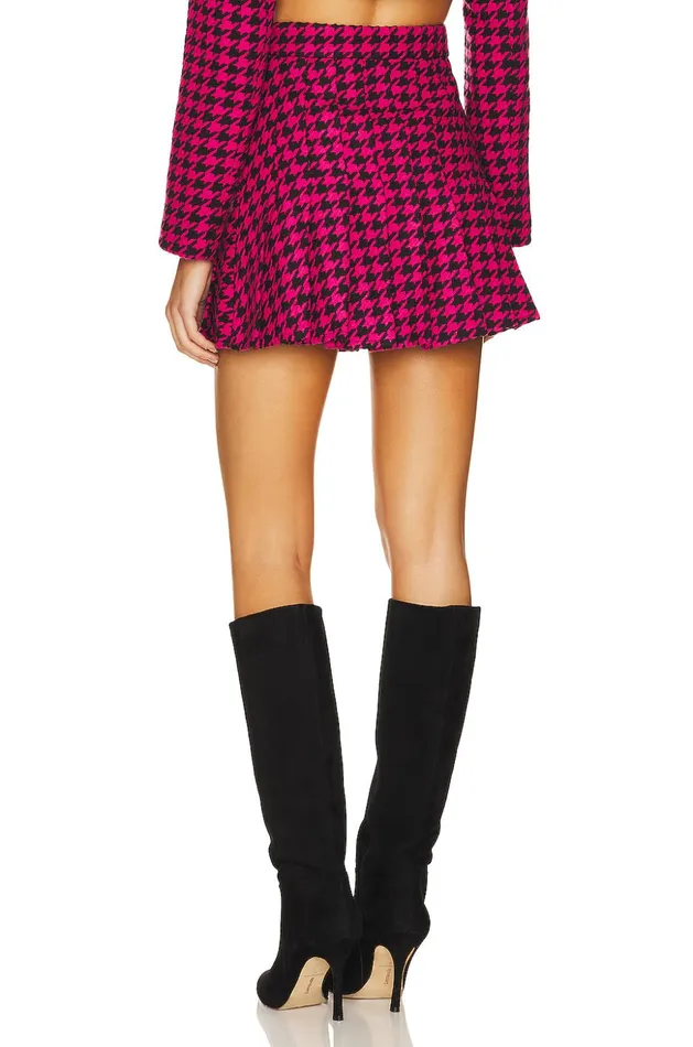 Lovers and Friends Skirts Women Nadja Skirt Black and Pink Lovers and Friends Skirts Women Nadja Skirt Black and Pink