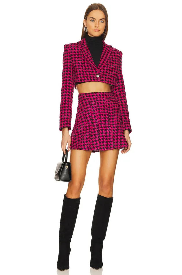 Lovers and Friends Skirts Women Nadja Skirt Black and Pink Lovers and Friends Skirts Women Nadja Skirt Black and Pink