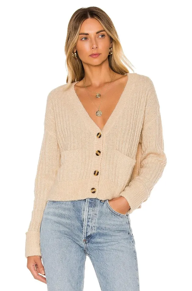 Lovers and Friends Sweaters and Knits Women Caroline Cardigan Neutral