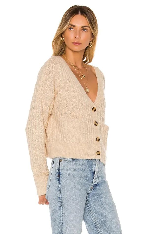 Lovers and Friends Sweaters and Knits Women Caroline Cardigan Neutral Lovers and Friends Sweaters and Knits Women Caroline Cardigan Neutral