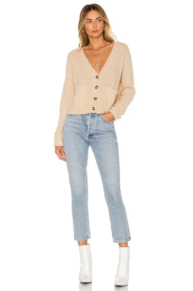 Lovers and Friends Sweaters and Knits Women Caroline Cardigan Neutral Lovers and Friends Sweaters and Knits Women Caroline Cardigan Neutral