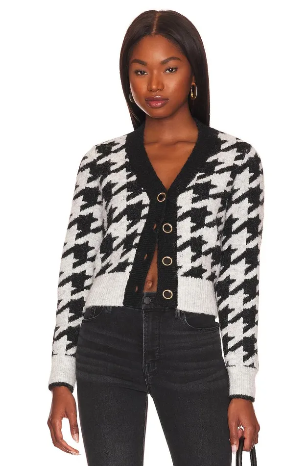 Lovers and Friends Sweaters and Knits Women Kalida Cardigan Black and Light Grey