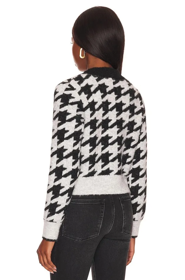 Lovers and Friends Sweaters and Knits Women Kalida Cardigan Black and Light Grey Lovers and Friends Sweaters and Knits Women Kalida Cardigan Black and Light Grey