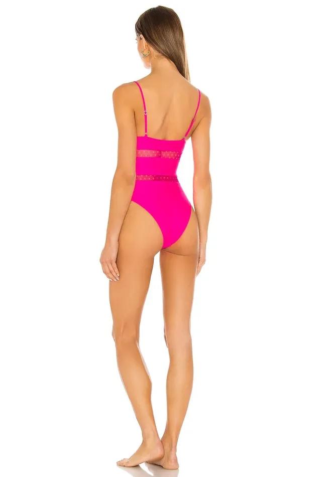 Lovers and Friends Swimsuits and CoverUps Women Jet One Piece Pitaya Lovers and Friends Swimsuits and CoverUps Women Jet One Piece Pitaya