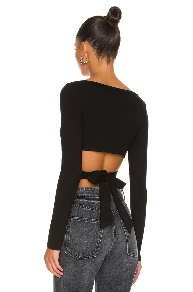 Lovers and Friends Tops Women Clio Top Black Lovers and Friends Tops Women Clio Top Black