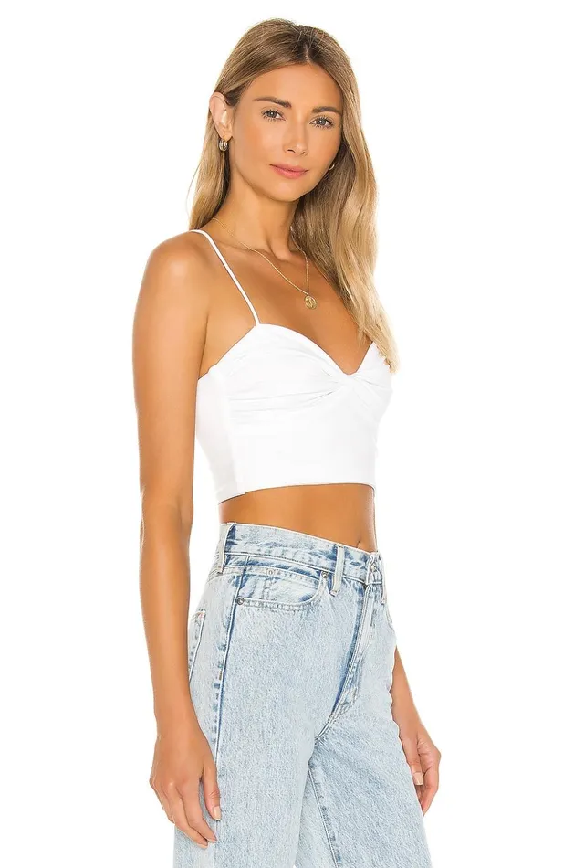 Lovers and Friends Tops Women Ida Twist Front Top Ivory Lovers and Friends Tops Women Ida Twist Front Top Ivory