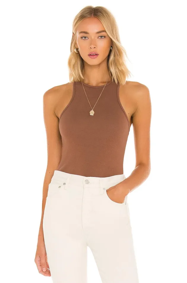 Lovers and Friends Tops Women Kimley Tank Mocha