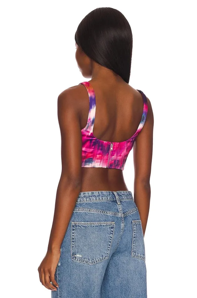 Lovers and Friends Tops Women Santa Monica Bustier Lyza Dye Lovers and Friends Tops Women Santa Monica Bustier Lyza Dye