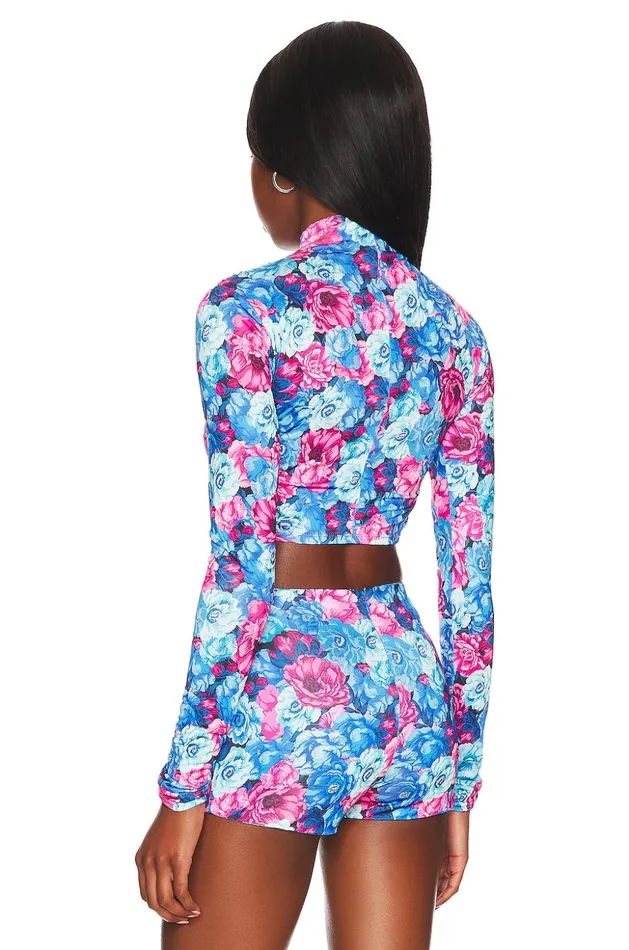 Lovers and Friends Tops Women Sunset Crop Top Kate Floral Lovers and Friends Tops Women Sunset Crop Top Kate Floral