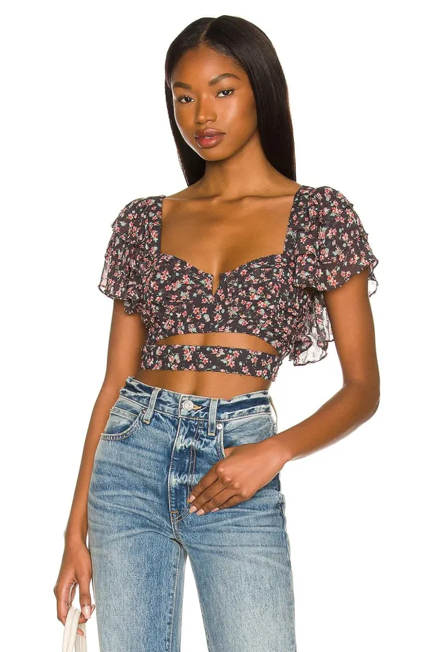 Lovers and Friends Tops Women Sylviana Top Martine Bloom Floral
