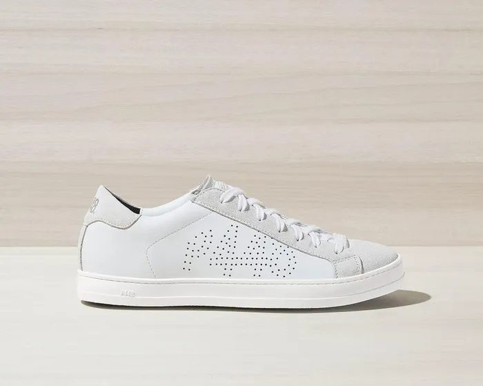 Low Tops Men P448 John Recycled White