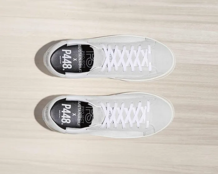 Low Tops Men P448 John Recycled White Low Tops Men P448 John Recycled White