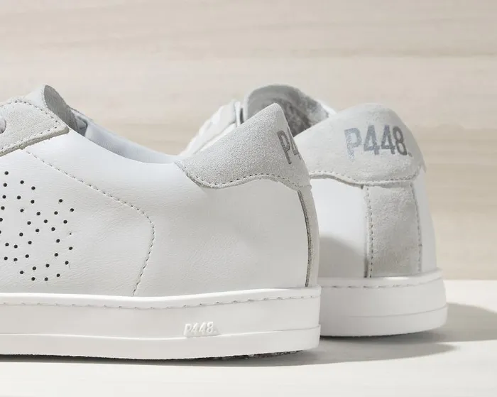 Low Tops Men P448 John Recycled White Low Tops Men P448 John Recycled White