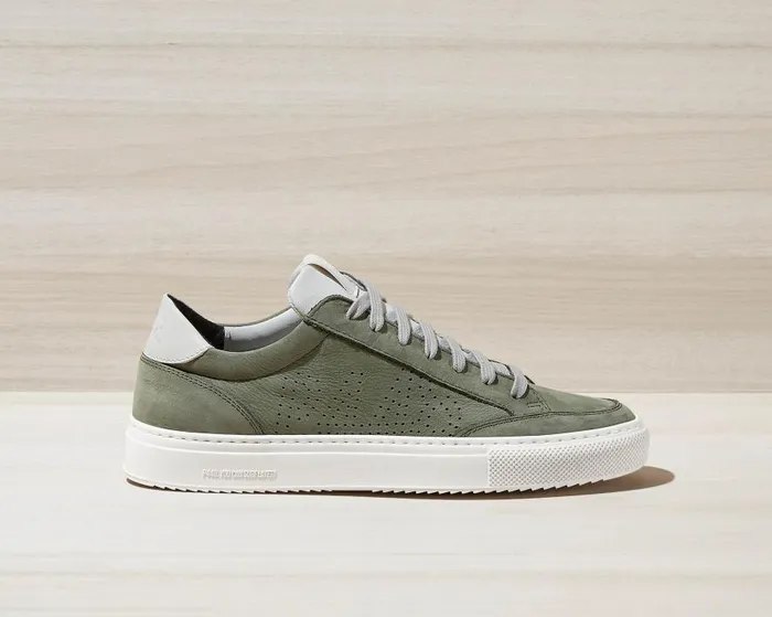 Low Tops Men P448 Soho ArmyWhite