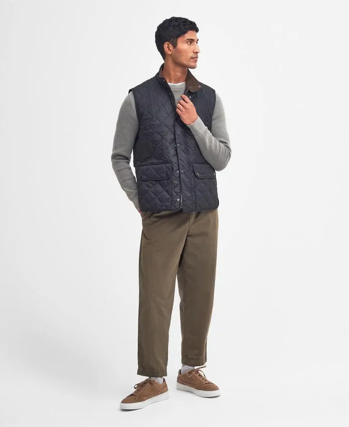 Lowerdale Gilet Sage Men Barbour Gilets and Liners