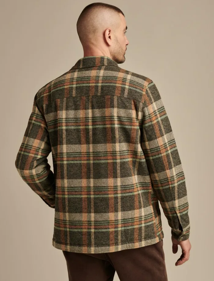 Lucky Brand ButtonDowns Men Plaid Shirt Jacket Plaid Multi