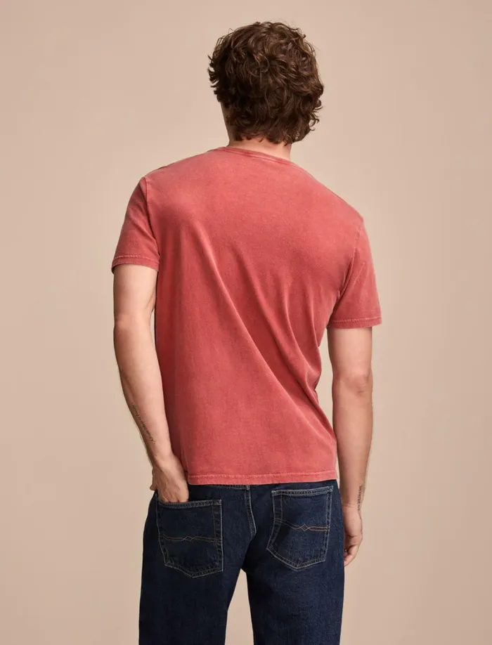Lucky Brand Graphic Tees Men Fender Stratocaster Tandoori Spice