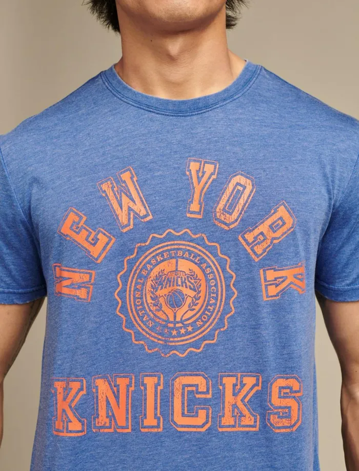 Lucky Brand Graphic Tees Men Knicks Graphic Tee Royal