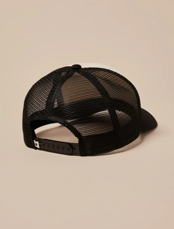 Lucky Brand Hats Men Fender 70th Anniversary Trucker Black