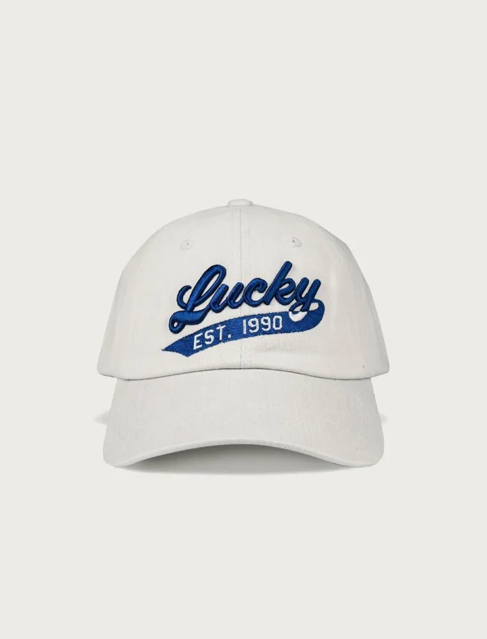 Lucky Brand Hats Men Lucky 1990 Embroidered Dad Hat Open Grey