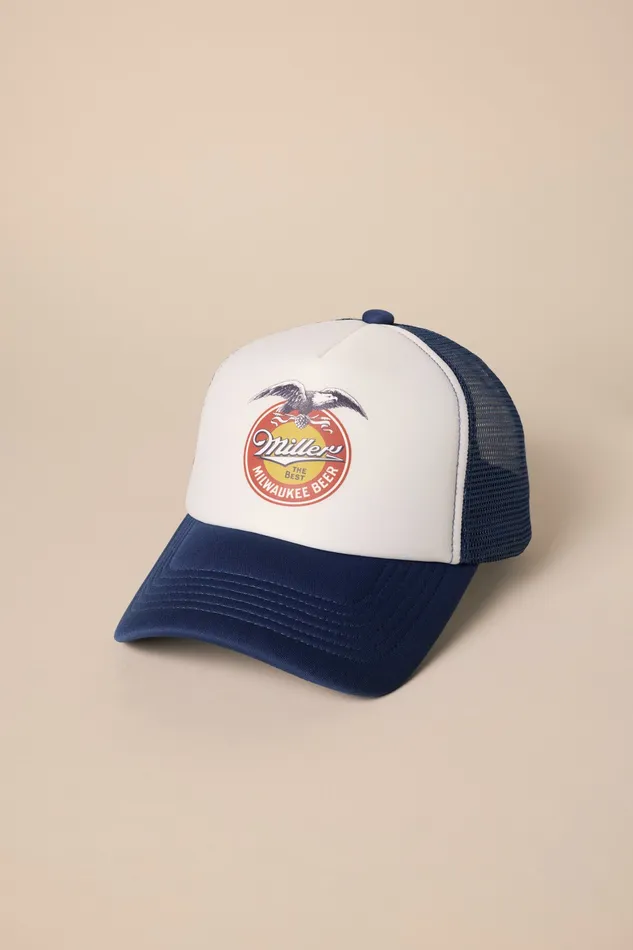 Lucky Brand Hats Men Miller Trucker Hat Multi