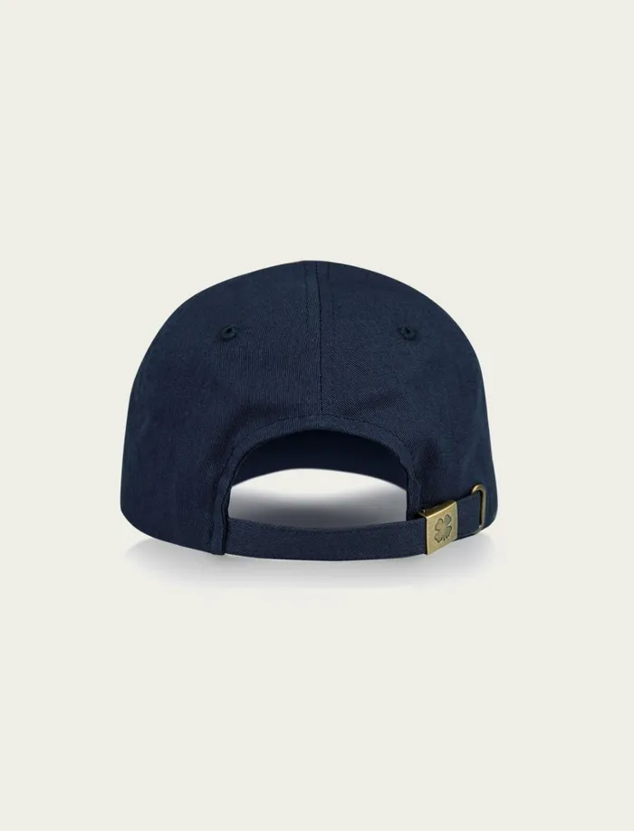 Lucky Brand Hats Women Oval Clover Patch Dad Hat Dark Blue