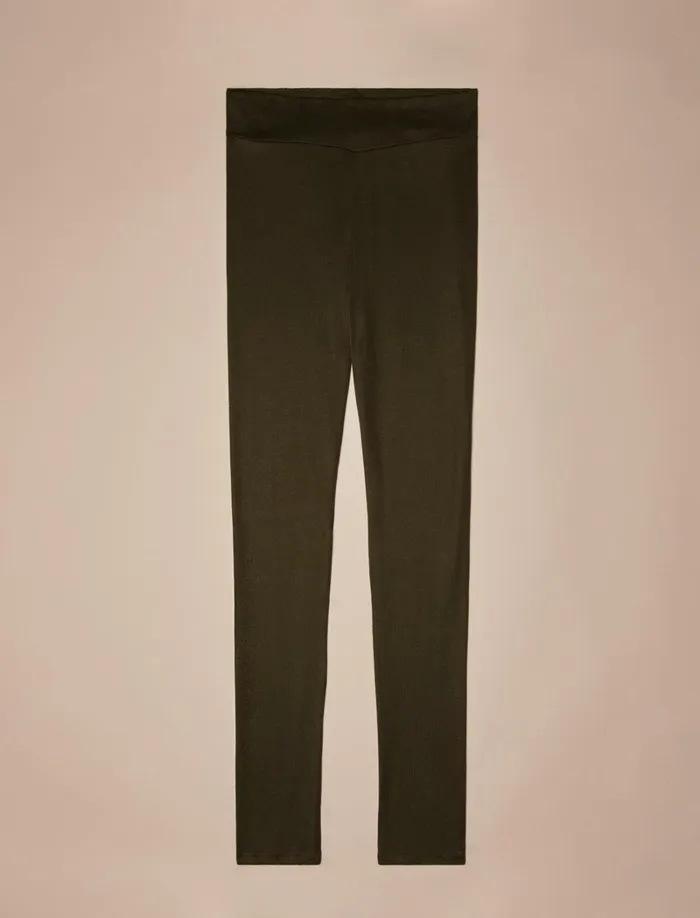 Lucky Brand Intimates and Sleepwear Women Tunic Pullover N Legging Set Dark Green