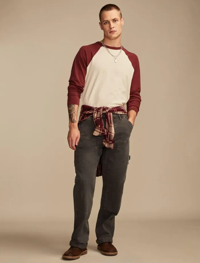 Lucky Brand Pants Men 181 Relaxed Utility Clay