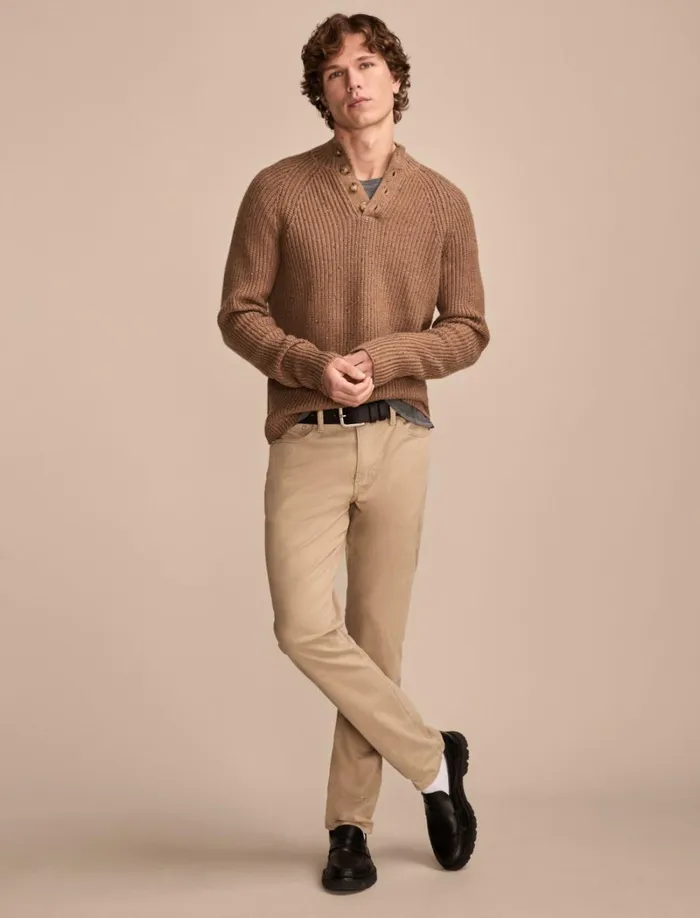 Lucky Brand Pants Men 410 Athletic Sateen Stretch Jean Sand