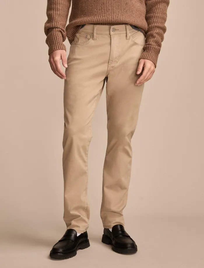 Lucky Brand Pants Men 410 Athletic Sateen Stretch Jean Sand