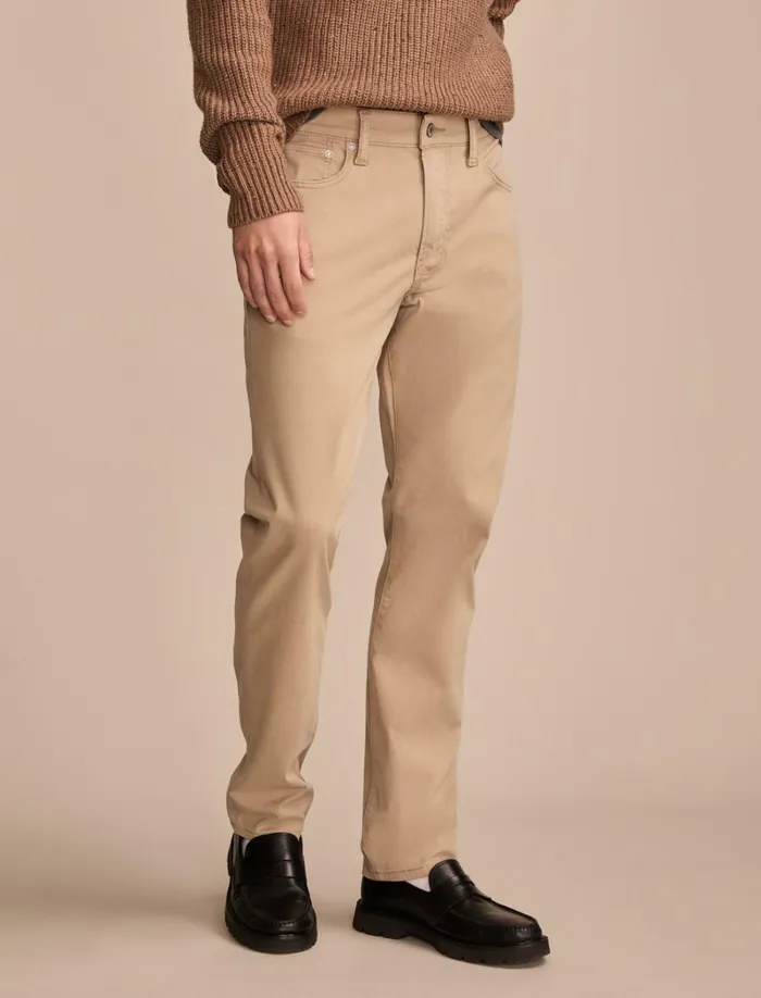 Lucky Brand Pants Men 410 Athletic Sateen Stretch Jean Sand