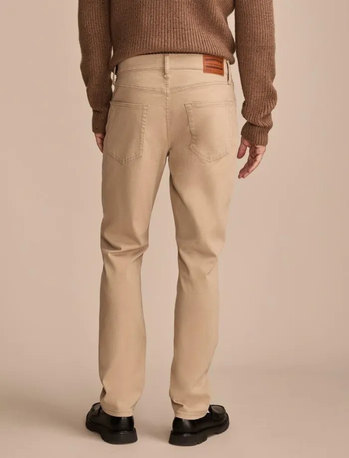 Lucky Brand Pants Men 410 Athletic Sateen Stretch Jean Sand