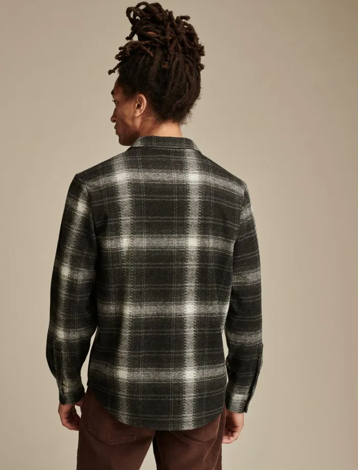 Lucky Brand Shirts and Tops Men Brushed Jersey Shirt Black Multi