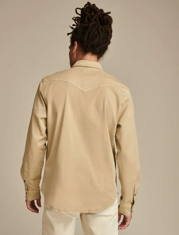 Lucky Brand Shirts and Tops Men Cole Hauser Twill Western Shirt Twill