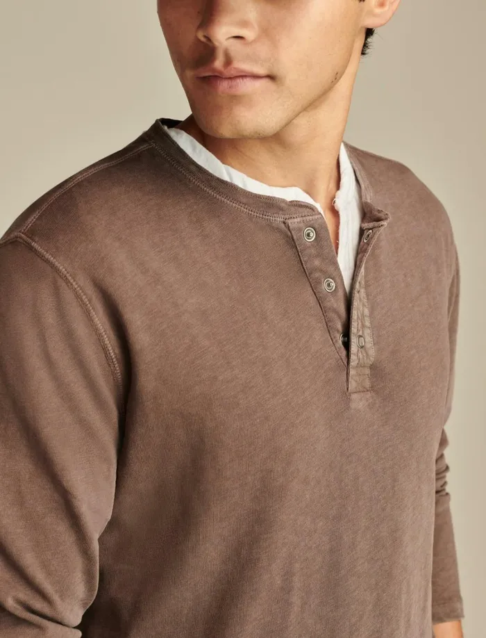 Lucky Brand Shirts and Tops Men Cole Hauser Weekend Henley Shopping Bag