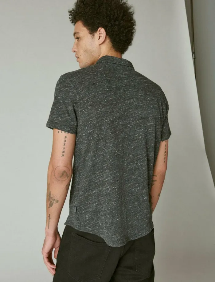 Lucky Brand Shirts and Tops Men Linen Button Up Shirt 001 Black