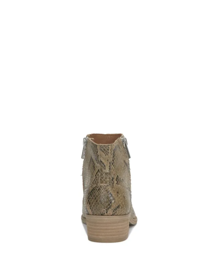 Lucky Brand Shoes Women Baelee Stacked Heel Bootie Medium Beige