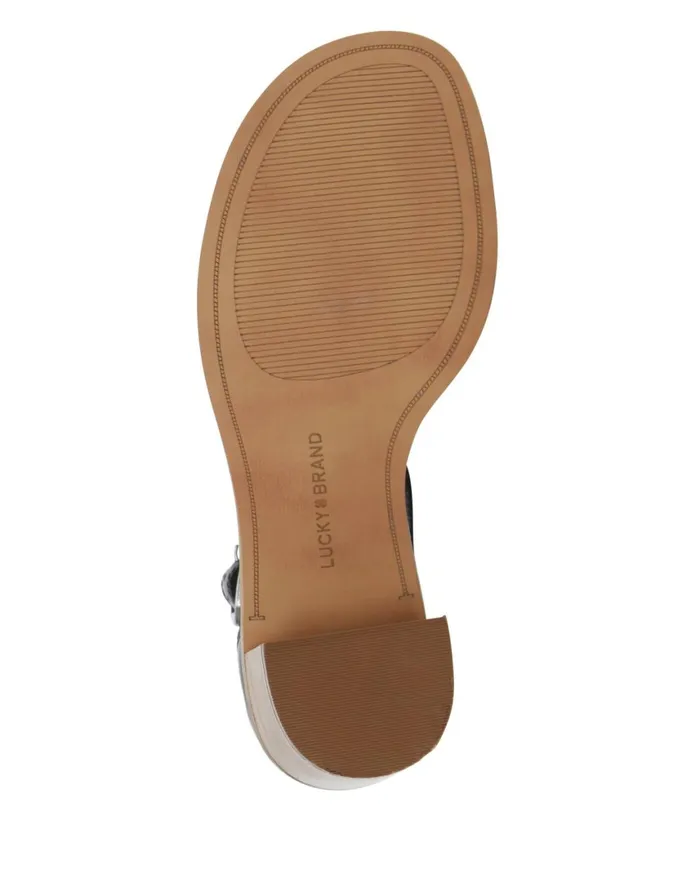 Lucky Brand Shoes Women Sabeni TStrap Sandal Feather