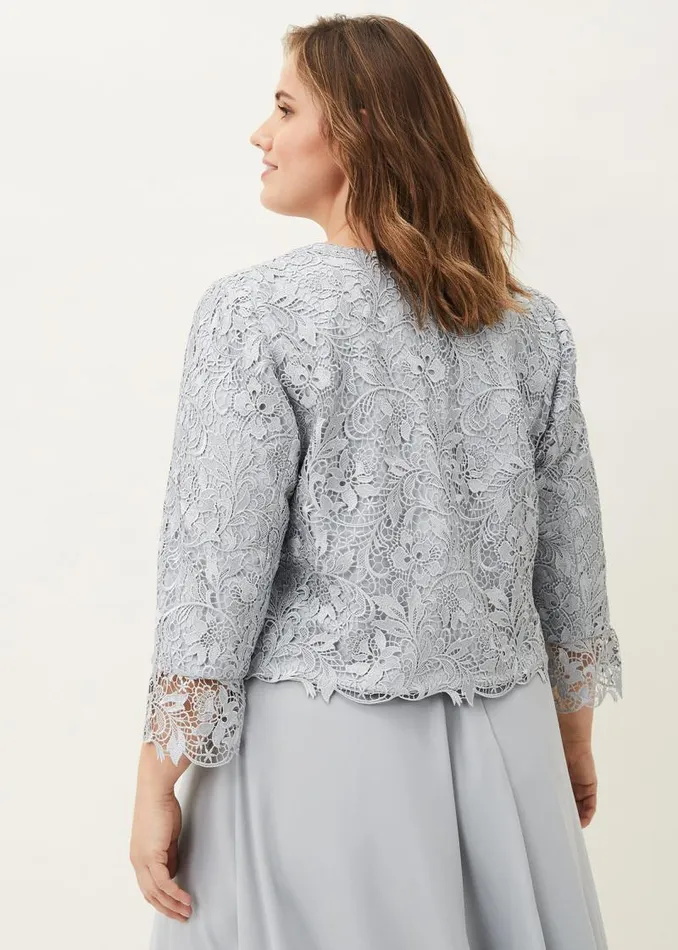 Luisa Lace Occasion Jacket Mineral Women Phase Eight Jackets
