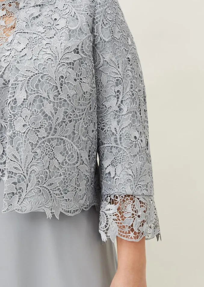 Luisa Lace Occasion Jacket Mineral Women Phase Eight Jackets
