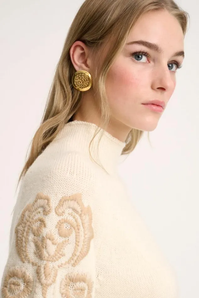 Luisa Spagnoli Bijoux Nagano 8211 Stud Earrings Gold 8211 Women